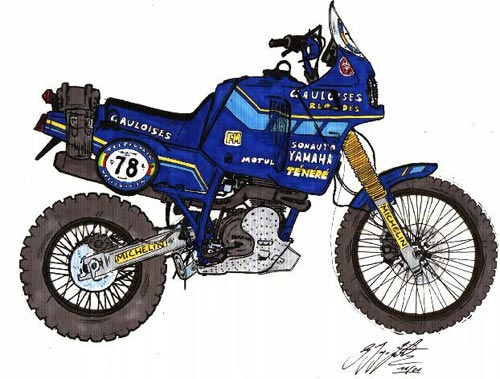 XT 600 660 T N R 1987